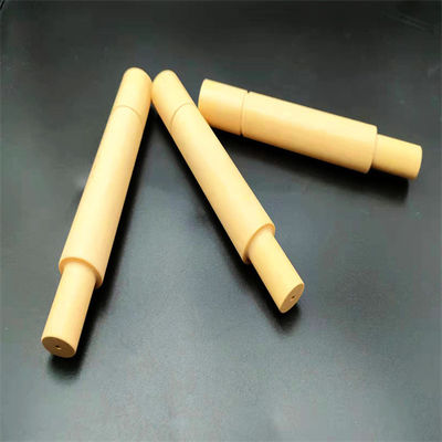 पीला ज़िरकोनिया सिरेमिक ट्यूब उच्च तापमान मैग्नीशियम स्थिर