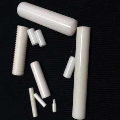ZrO2 95% Zirconia सिरेमिक रॉड घर्षण औद्योगिक प्रतिरोध 200 मिमी