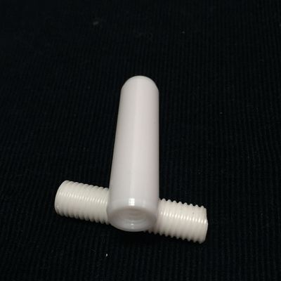 ZrO2 95% Zirconia सिरेमिक रॉड घर्षण औद्योगिक प्रतिरोध 200 मिमी