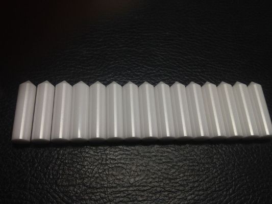 उच्च पॉलिश थोड़ा सहिष्णुता 1550C जिरकोनिया सिरेमिक छड़ 5500Mpa