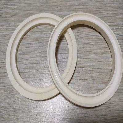 उच्च शक्ति फ्रैक्चर एल्यूमिना सिरेमिक रिंग्स 3.9g / Cm3 प्रतिरोधी पहनें